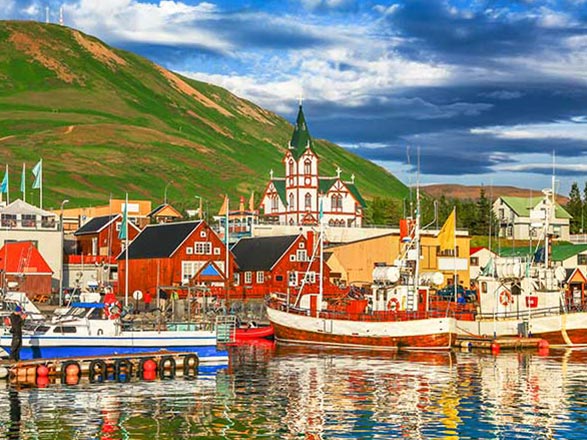 Croisière escale à Husavik