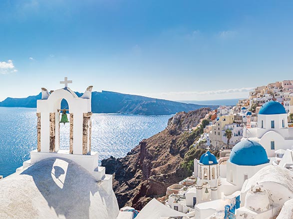Escale Santorin