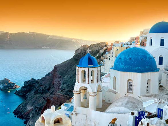Escale Santorin