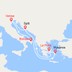 Carte Croisière Italie, Grèce, Croatie