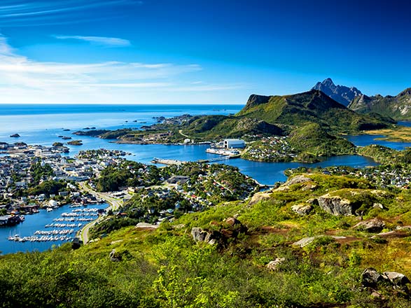 Norvège (Svolvaer)/Henningsvær / Trollfjord,
